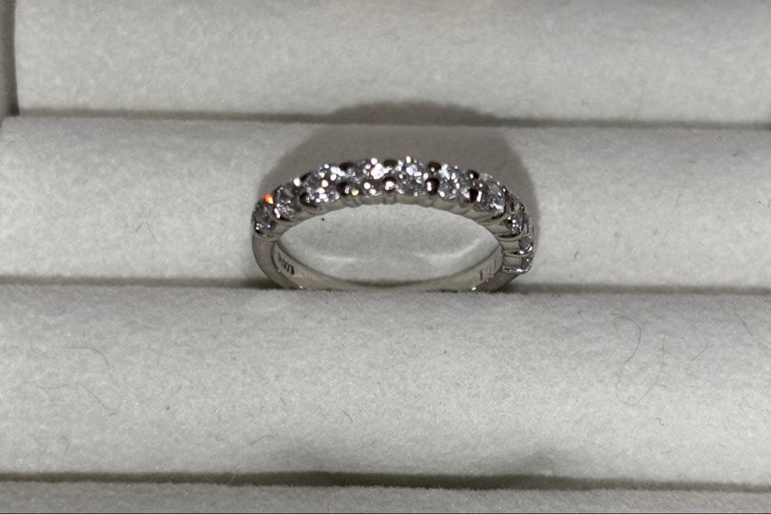 mamanです☆pt900天然ダイヤモンドエタニティリング1.00ct