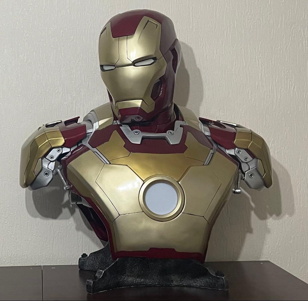 アイアンマン マーク42 サイドショウ 1/1 ライフサイズバスト