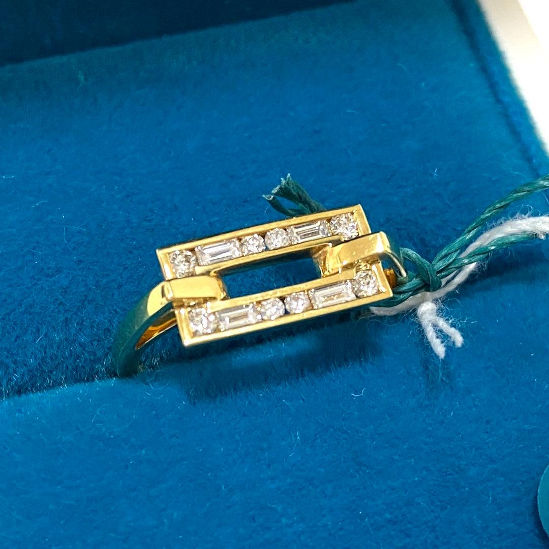 ラブマークダイヤモンド リング 指輪 #12 ダイヤモンド約0.34ct
