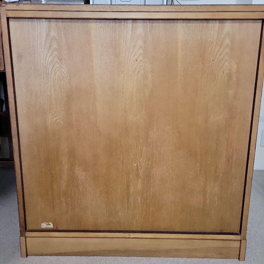 豊田たんす　オーク材　キャビネット　希少　無垢材