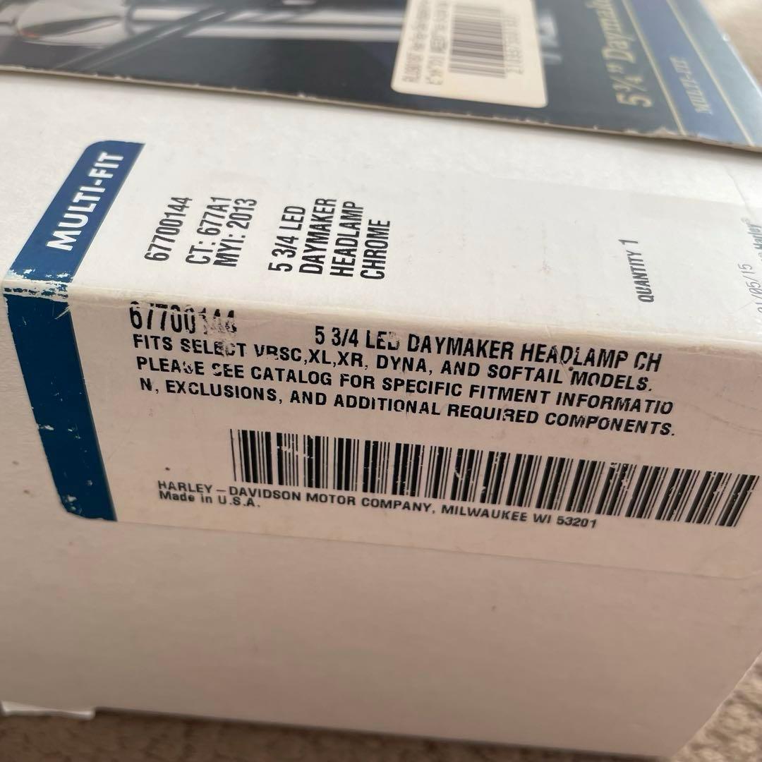 ハーレー純正LEDヘッドランプ　ハーレー純正オプションLEDヘッドランプ
