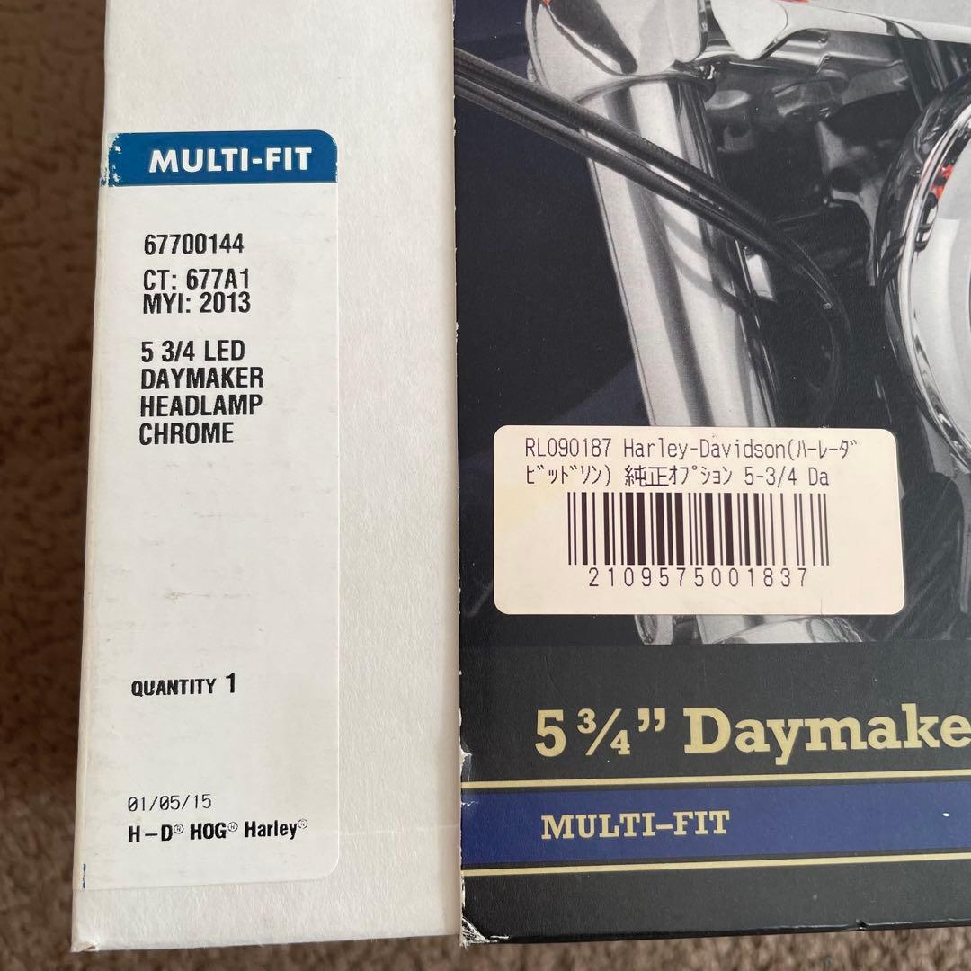 ハーレー純正LEDヘッドランプ　ハーレー純正オプションLEDヘッドランプ
