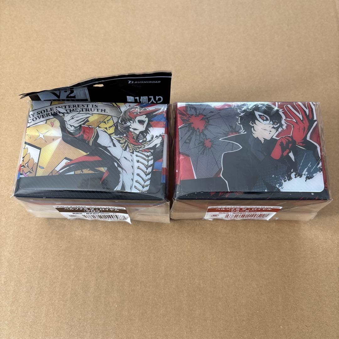 ペルソナ5 ザ・ロイヤル　ジョーカー　クロウ　デッキホルダー　デッキケース