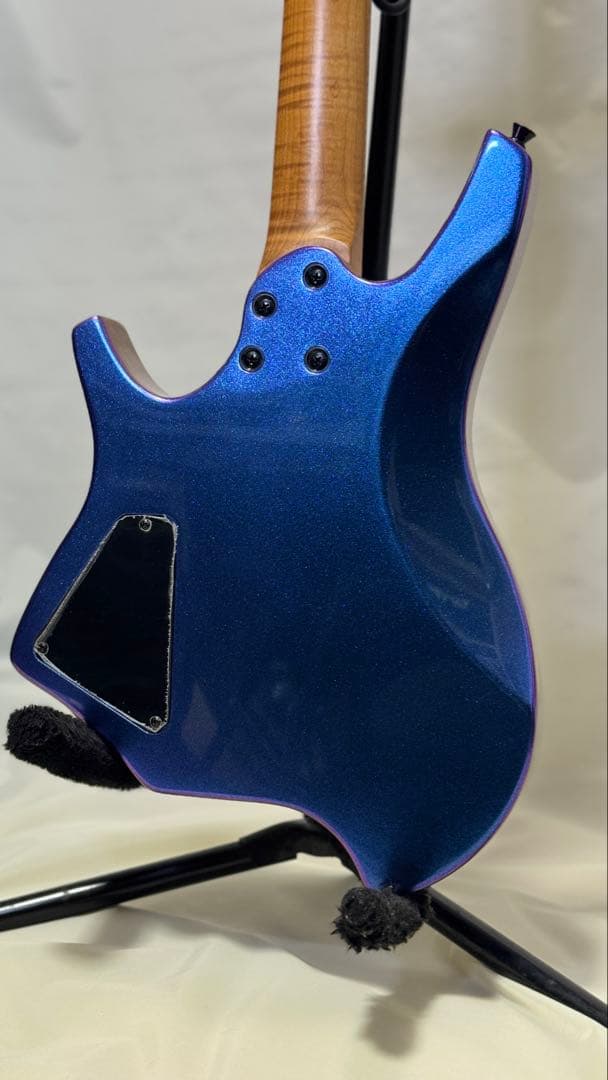 【ネック必見】ヘッドレスギター・マジョーラカラー・ファンフレット24F