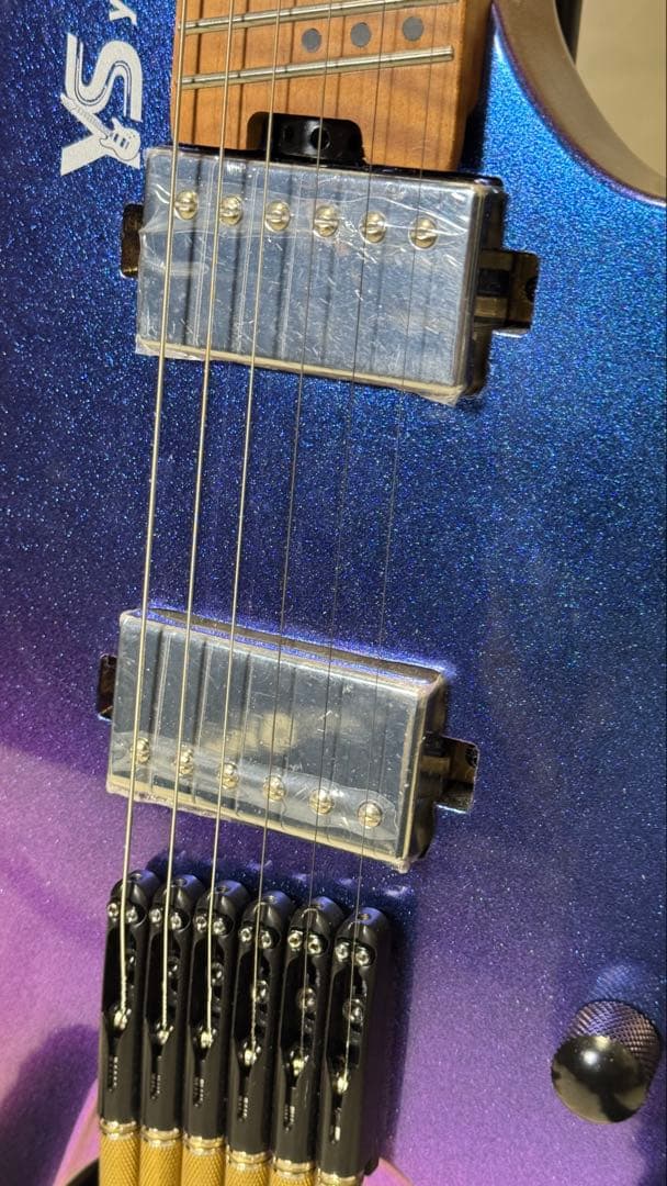 【ネック必見】ヘッドレスギター・マジョーラカラー・ファンフレット24F