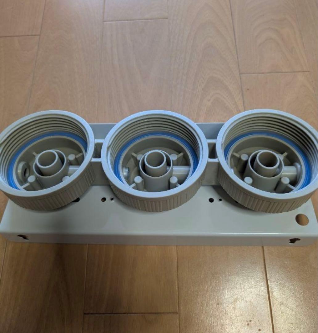 アクアリウム用浄水器【MMDSAQUA】3連軟水化スタンダードタイプ　　塩素除去