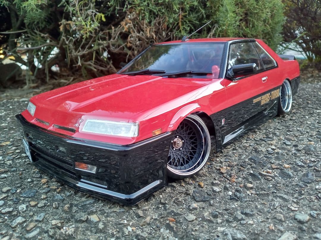 動画有り スカイライン DR30 鉄仮面 フルアクション電飾 2.4Gメカ付き♪