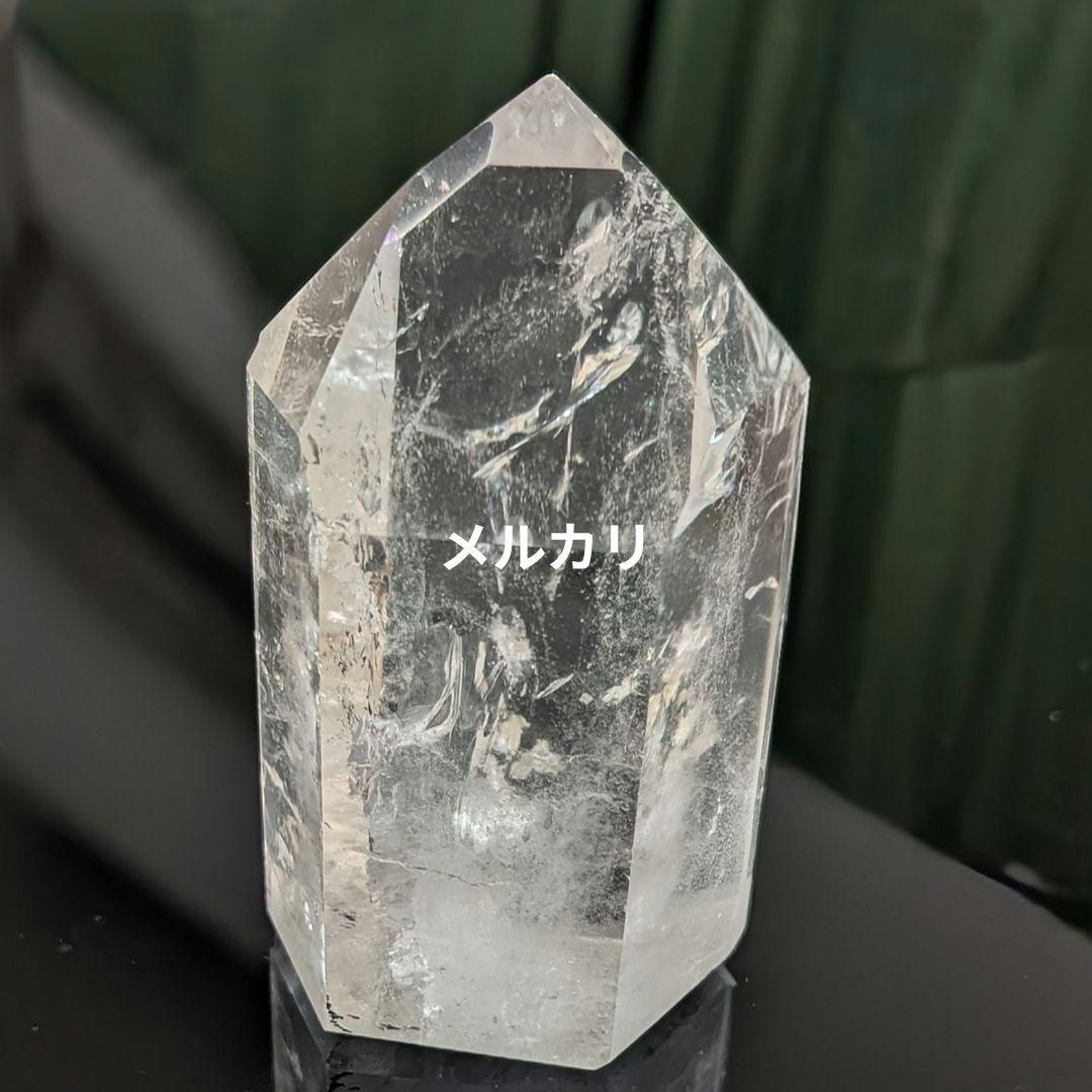 ブラジル産 水晶 ポリッシュポイント 約 458 ｇ