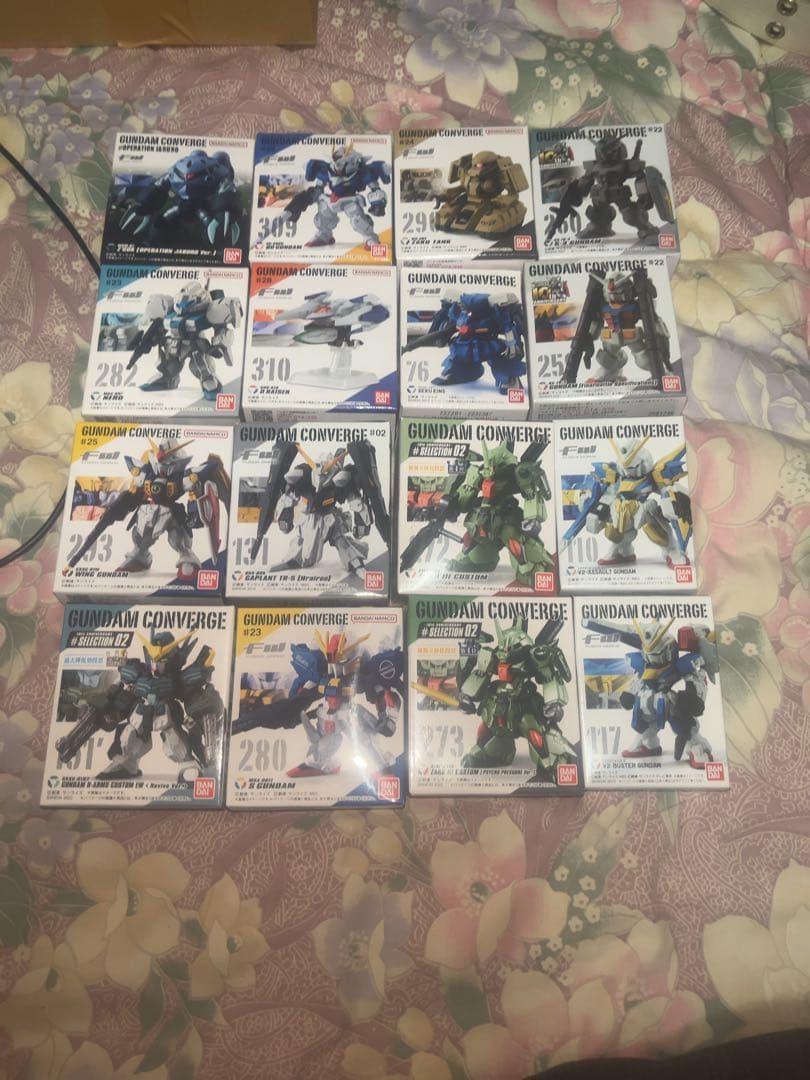 ガンダムコンバージ未開封セット