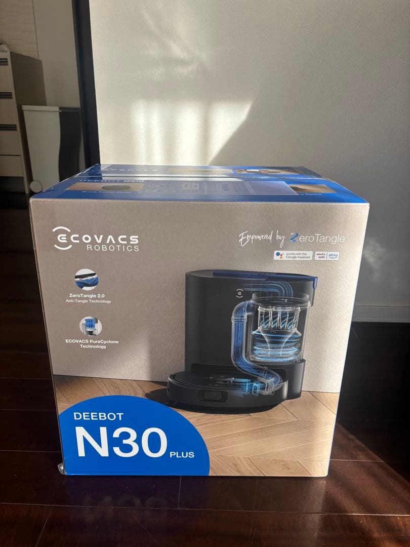 （新品未開封）ECOVACS DEEBOT N30 PLUS ロボット掃除機