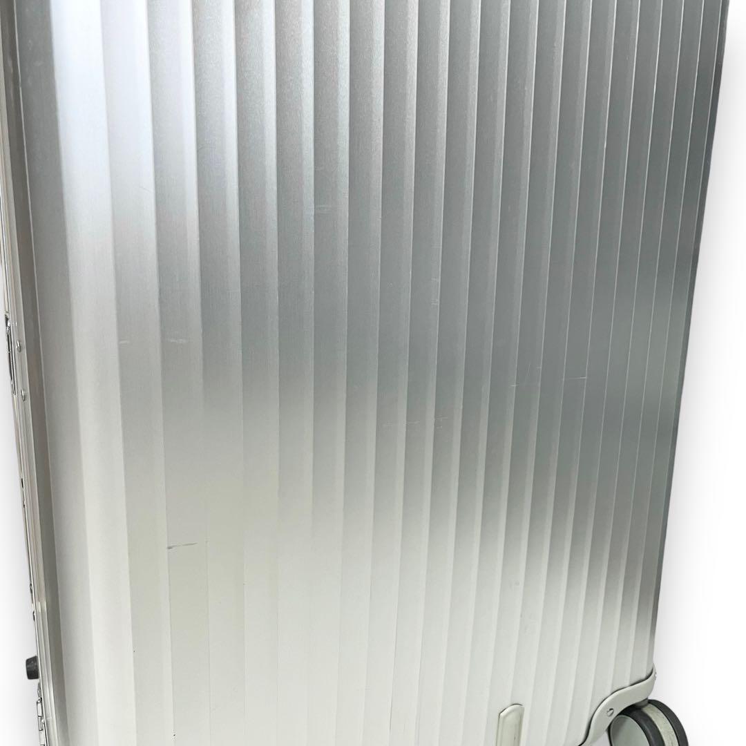 極美品・廃盤■リモワ 青ロゴ トパーズ 932.77 104L 4輪