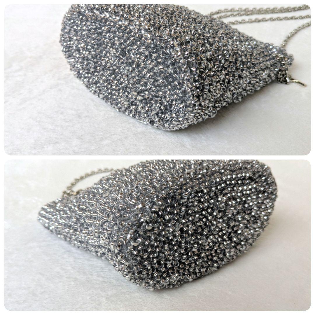 アンテプリマ スティローゾ ワイヤーバッグ ミディアム シルバー ♦ちいまか様♦