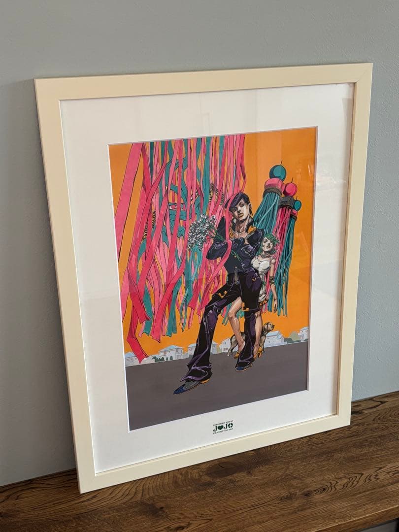 ジョジョ展 JOJO展 仙台限定 複製原画 東方仗助 荒木飛呂彦 サイン