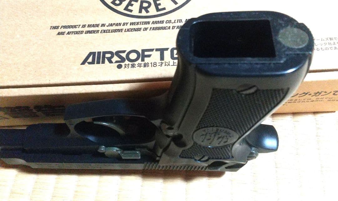 【最終出品日】ウエスタンアームズ ベレッタ M84FS チーター 【ジャンク品】