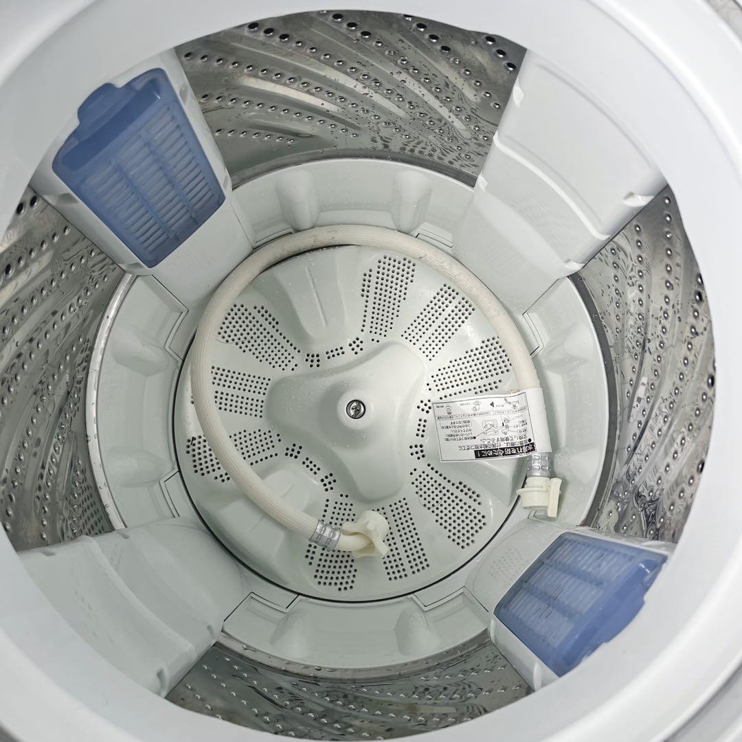 322取付無料！パナソニックエコナビ搭載シンプルホワイトインテリア7kg洗濯機