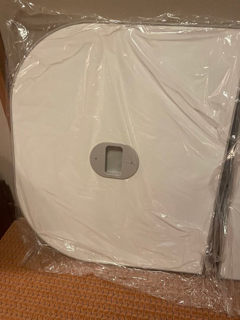 新しい風呂ふた 2枚セット ホワイト