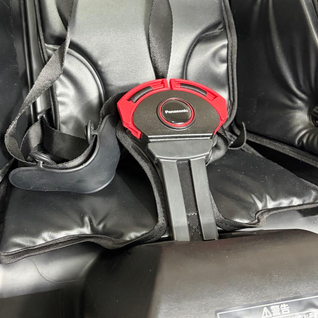 極美品 Panasonic チャイルドシート PRBC-001DX ブラック