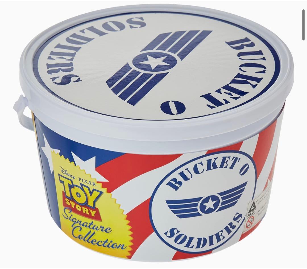 トイストーリーコレクション　バケットオブソルジャーズ　軍曹　グリーンアーミーメン