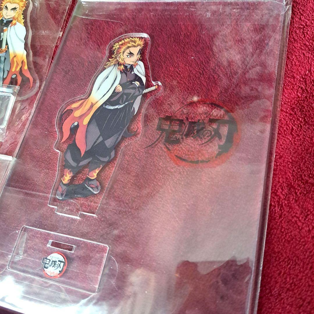 煉獄杏寿郎 アクリルスタンド 複製ミニ色紙 缶バッジ 11点セット【未使用】