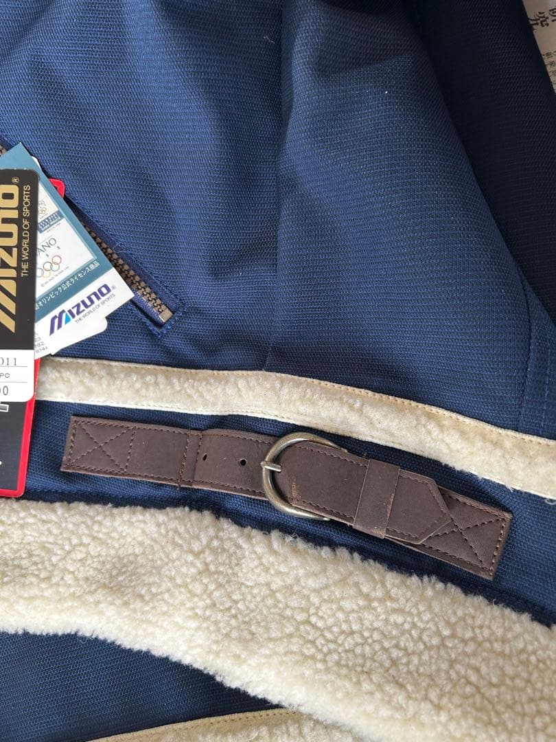 MIZUNO サイズL冬季長野オリンピックジャケット ネイビー