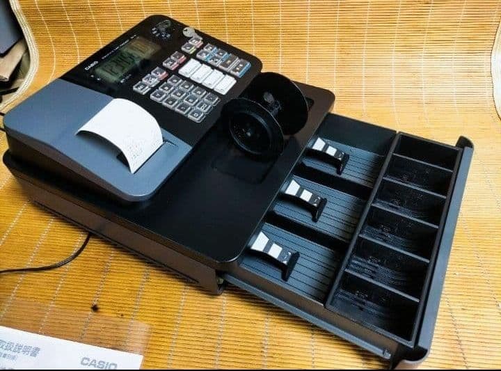 カシオレジスター　SE-G2　コンパクト　人気機種　 感熱紙　250240