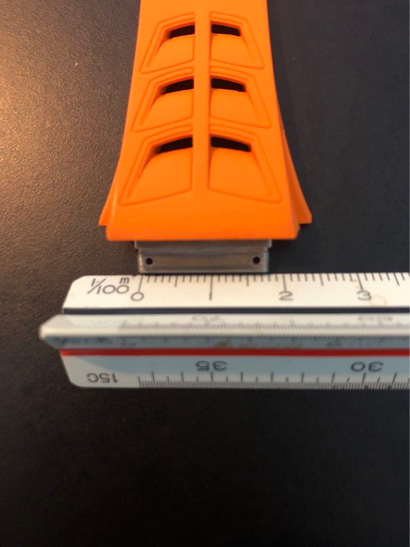 Richard Mille リシャールミル　ラバーベルト　オレンジ　30M