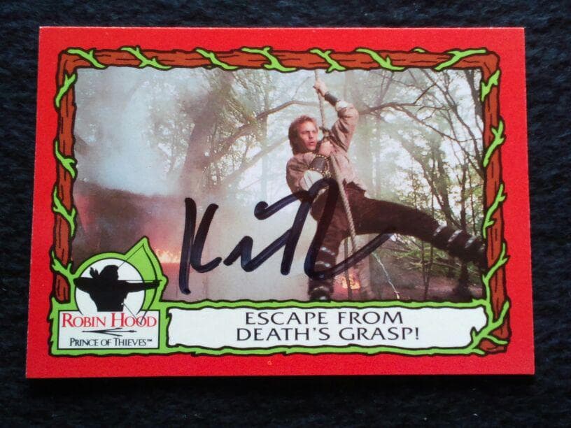 ケビン・コスナー(Kevin Costner)直筆サイン入りコレクション・カード