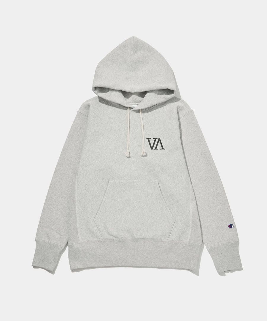 V.a. グレー パーカー Champion Sweat Hoodie 001