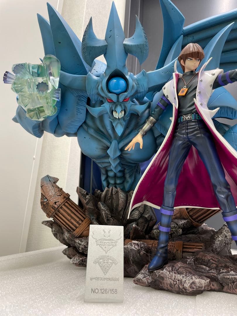 限定即完売絶版遊戯王オベリスク巨神兵海馬スタチューシリアル付ガレージキット