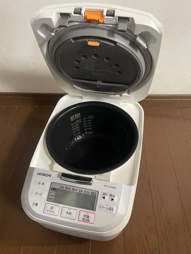 HITACHI 炊飯器 M ホワイト 2023年