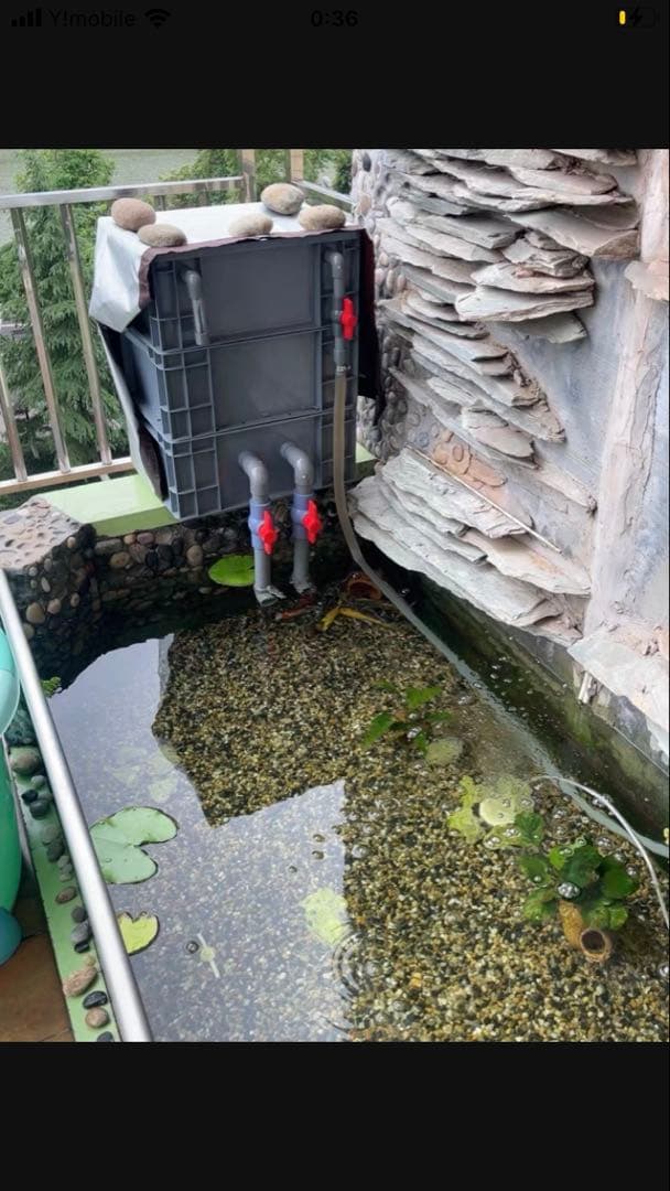 本体のみ池フィルター万能濾過装置 池フィルター最高濾過装置大)当日発送送料込み