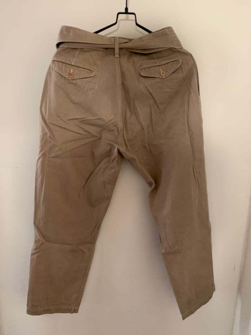 COMOLI ベルテッドチノ　サイズ1 K01-03006