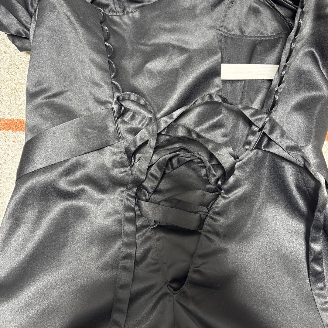 ブラックドレス 二次会 結婚式 ドレス ウェディングドレス