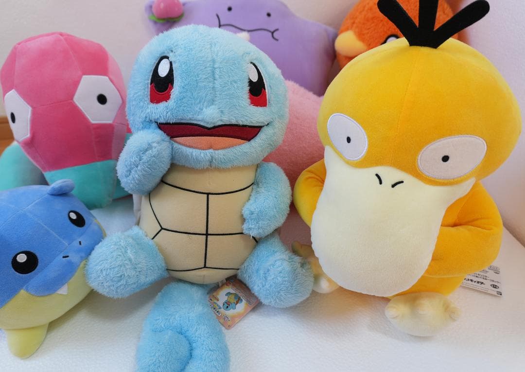 ポケットモンスターのぬいぐるみ タグ付き 7個まとめ ポケモンのぬいぐるみ