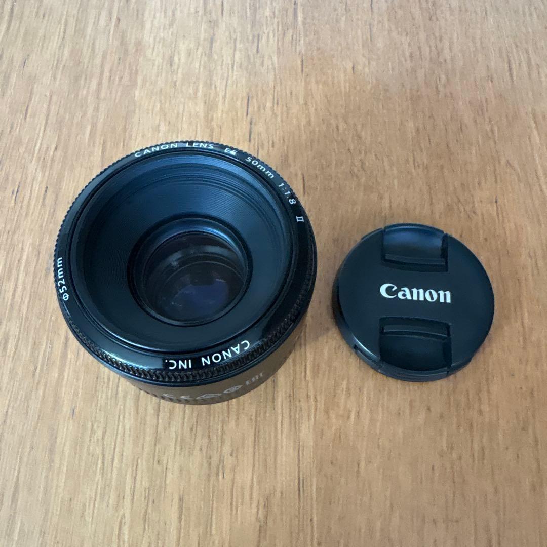 Canon EF 50mm f/1.8 II レンズ