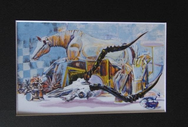 相田幸男、【塊】、希少な額装用画集より、新品額装付、状態良好