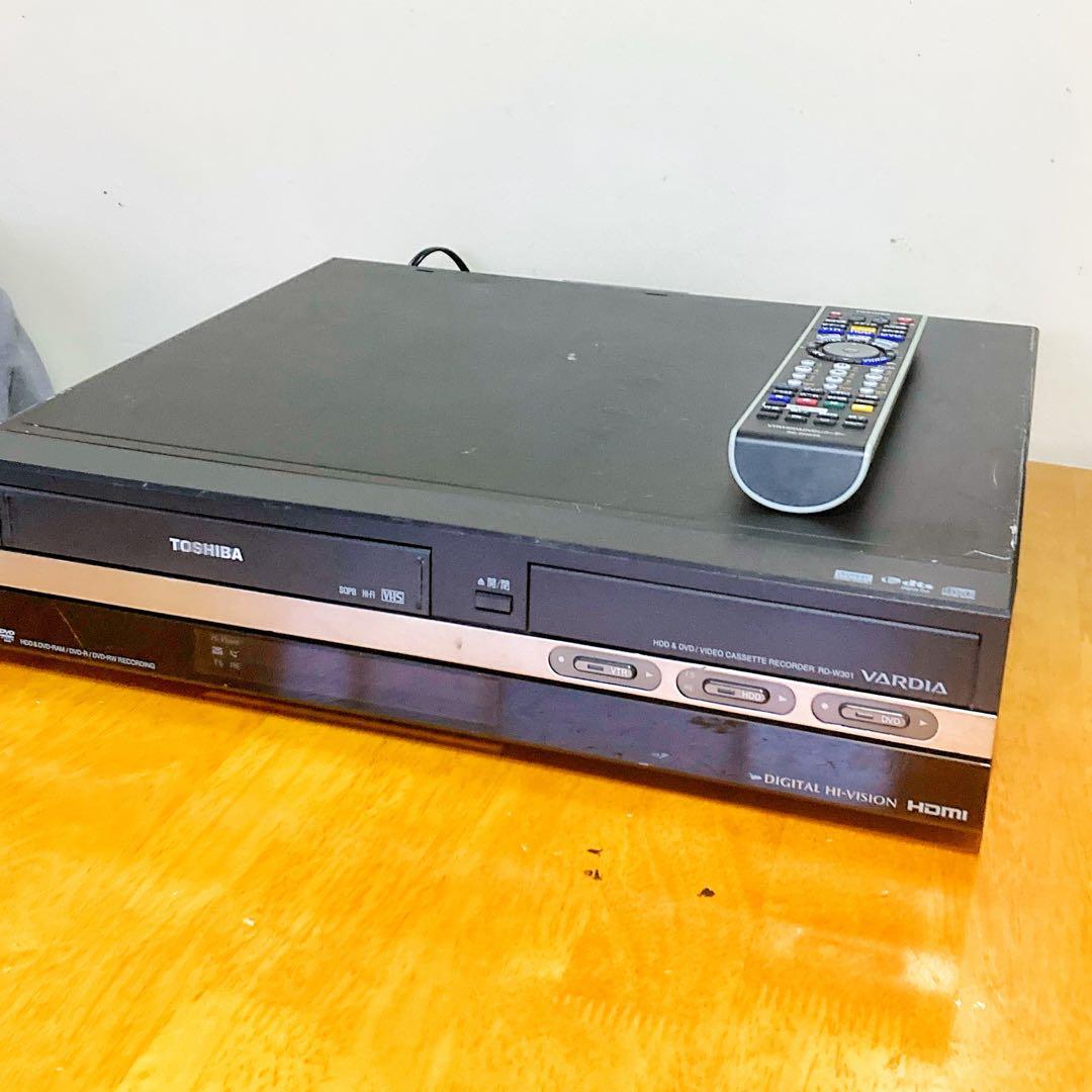 TOSHIBA 東芝　VARDIA HDD搭載DVDビデオ一体型レコーダー