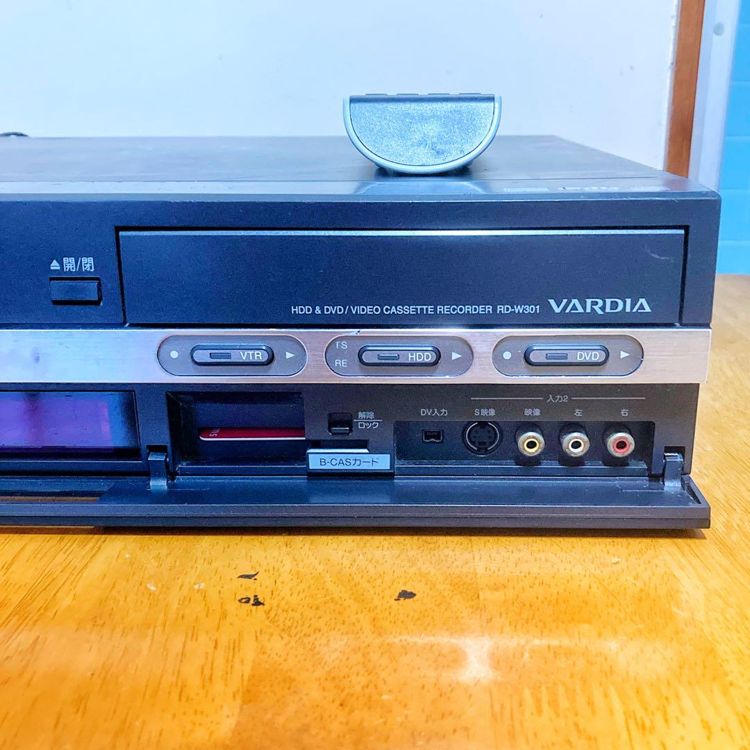 TOSHIBA 東芝　VARDIA HDD搭載DVDビデオ一体型レコーダー