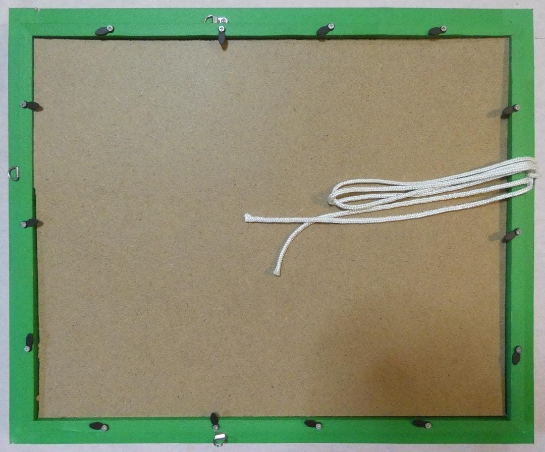 絵画 肉筆手描き 油彩　ジミー大西「竜」サイン F6サイズ　額装済み