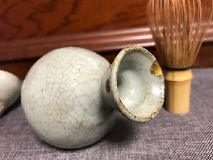 李朝初期／徳利とぐい呑のセット