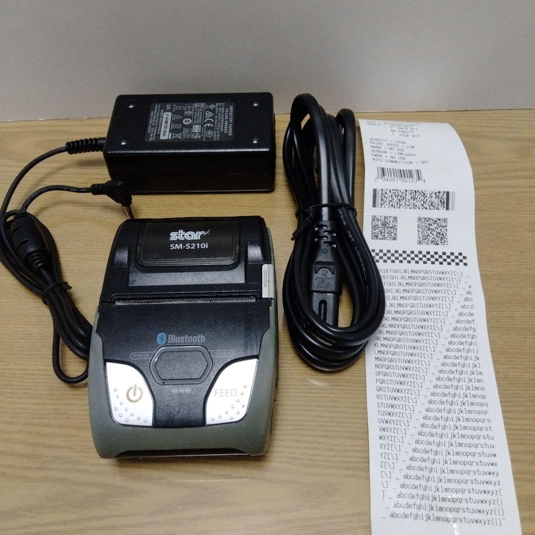 スター精密 Bluetooth対応 モバイルプリンター SM-S210i
