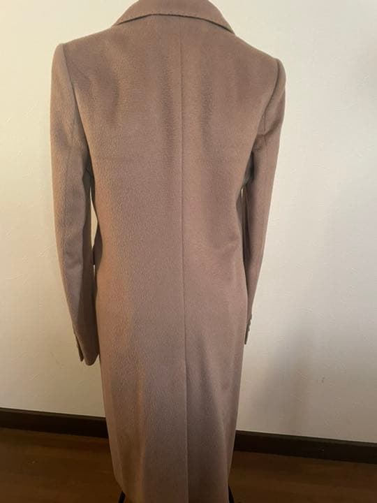 【超美品】アクアスキュータム　チェスターコート　定価13万　アルパカ／ウール