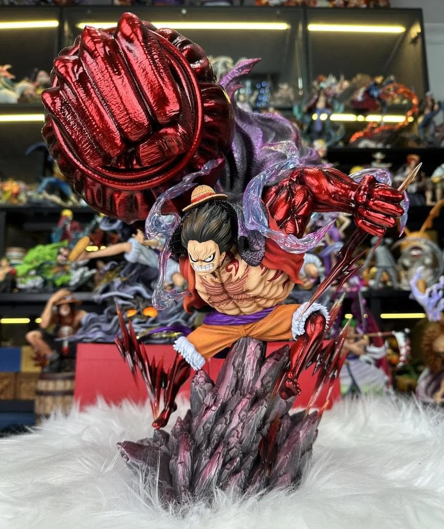 ワンピース ルフィ ギア4 バウンドマン フィギュア ガレージキット