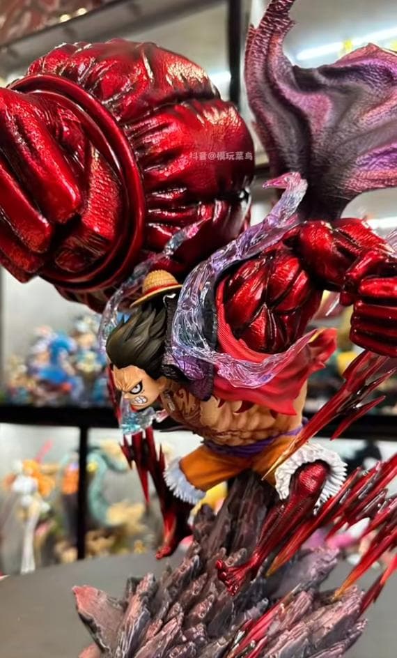 ワンピース ルフィ ギア4 バウンドマン フィギュア ガレージキット