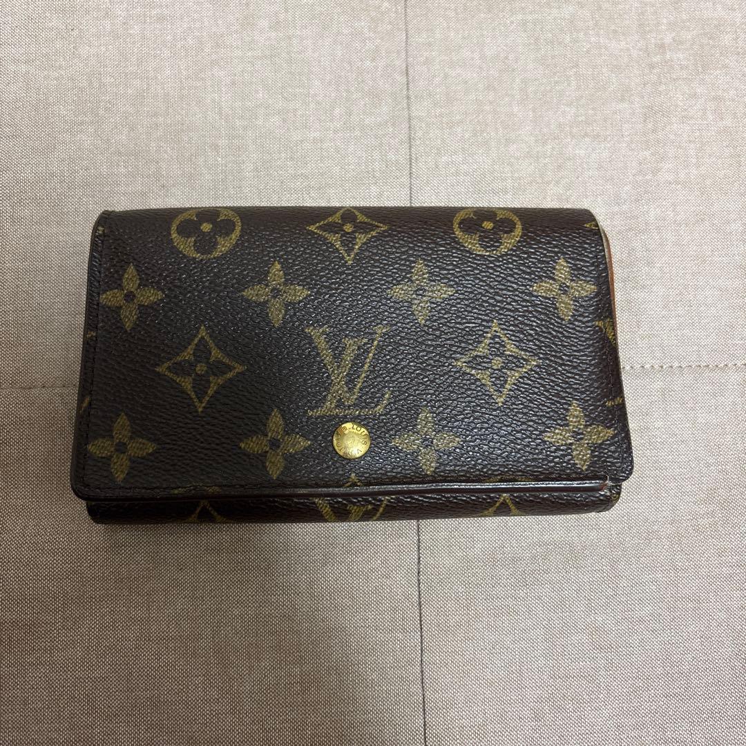 LOUIS VUITTON ポルト・モネ・ビエ　トレゾール　L字ファスナー