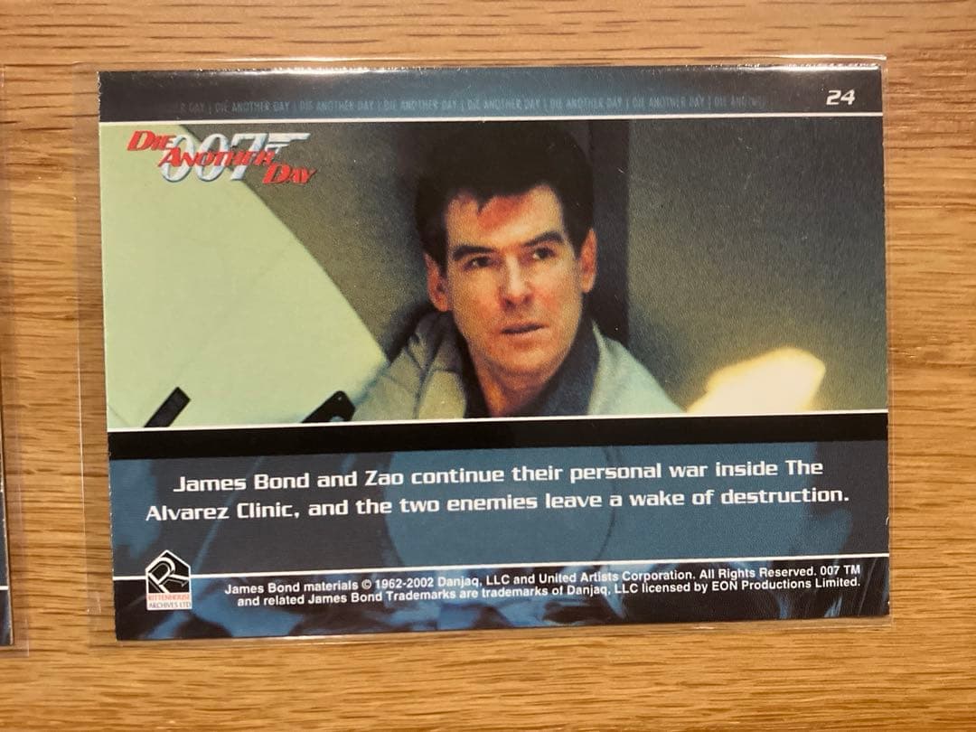 007 ダイ•アナザー•デイ　トレカ　9枚セット