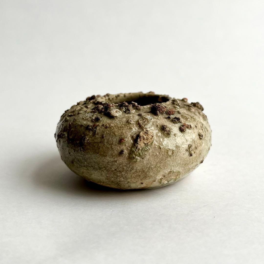 古瀬戸　灰釉　小壺