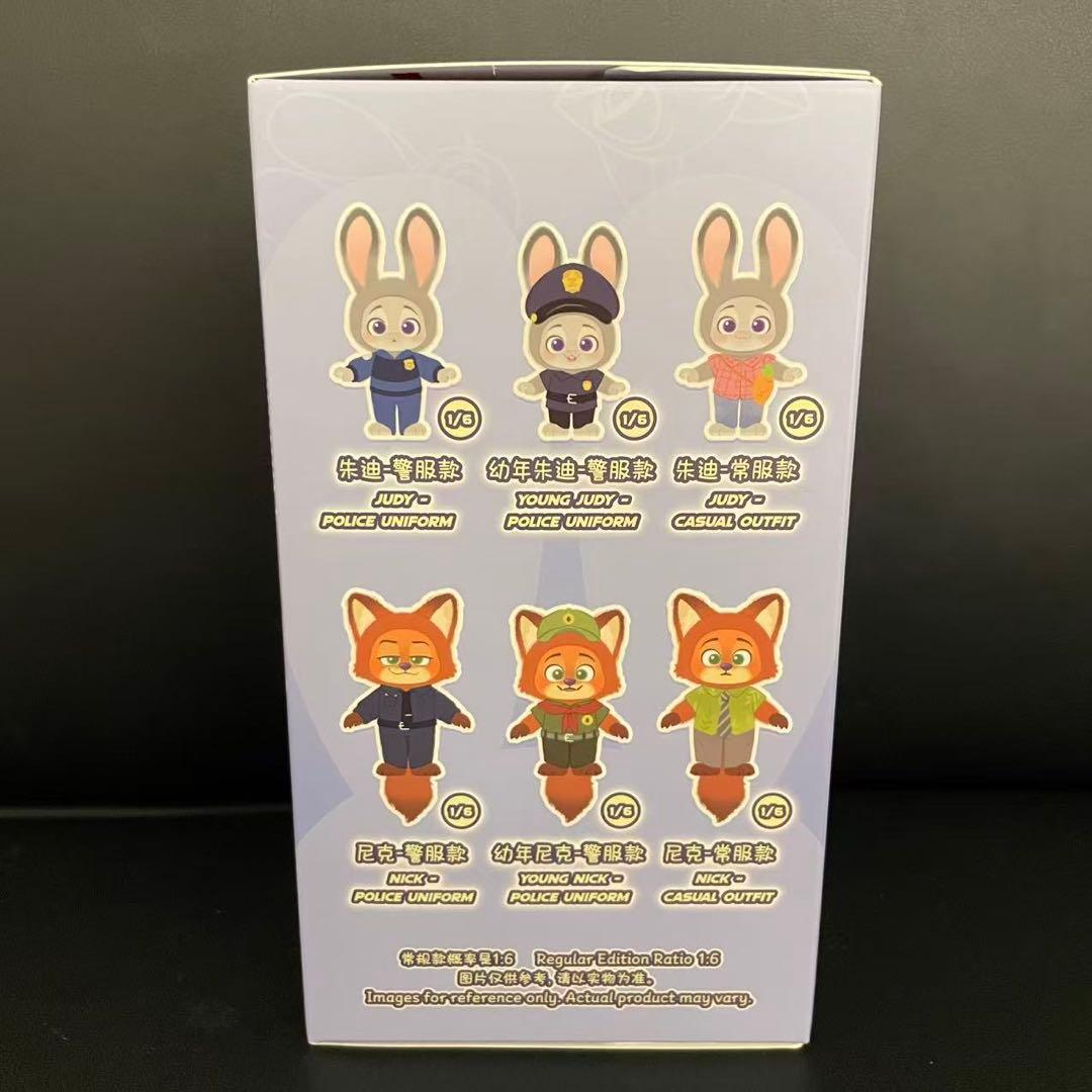 TOP TOY ズートピア2 ニック＆ジュディ ブラインドBOX 3個セット