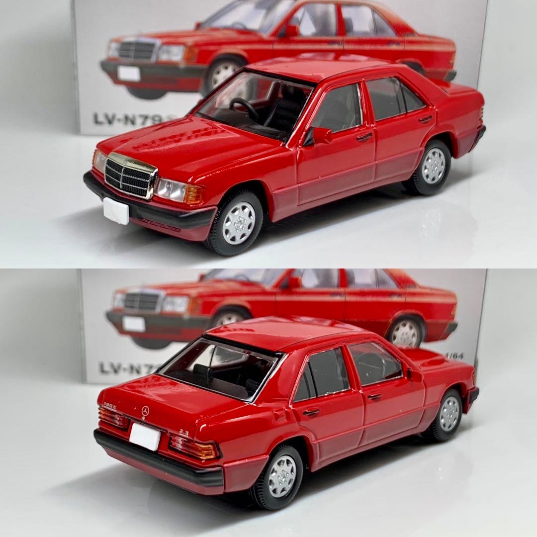 トミカリミテッドヴィンテージ メルセデス ベンツ 190E 2.3 赤