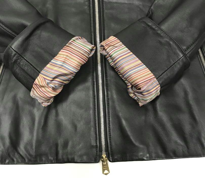 Paul Smith　ラムレザー シングルライダース　67250430M02S